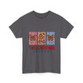 Touchdown Season — Football Bow & Stripes Game Day Tee