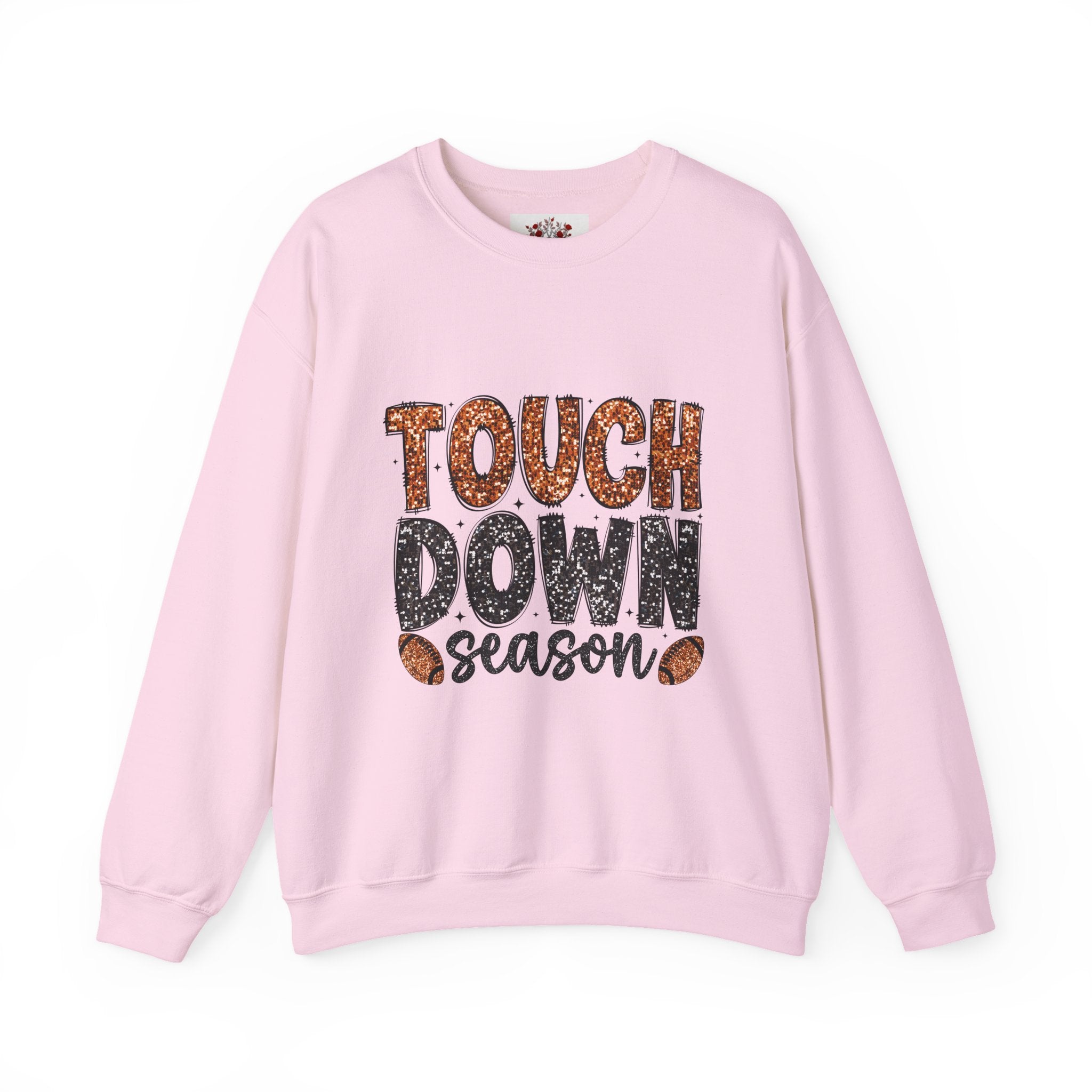 Touchdown Season Crewneck Sweatshirt — Football Fan Pullover