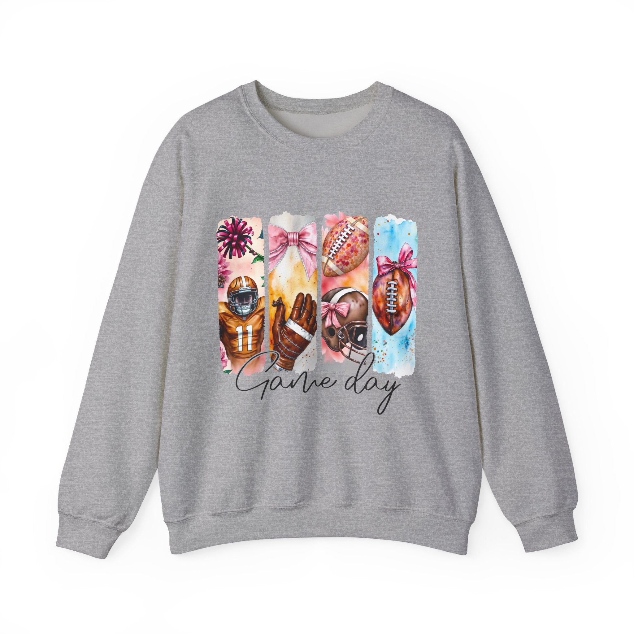 Game Day Football Crewneck Sweatshirt