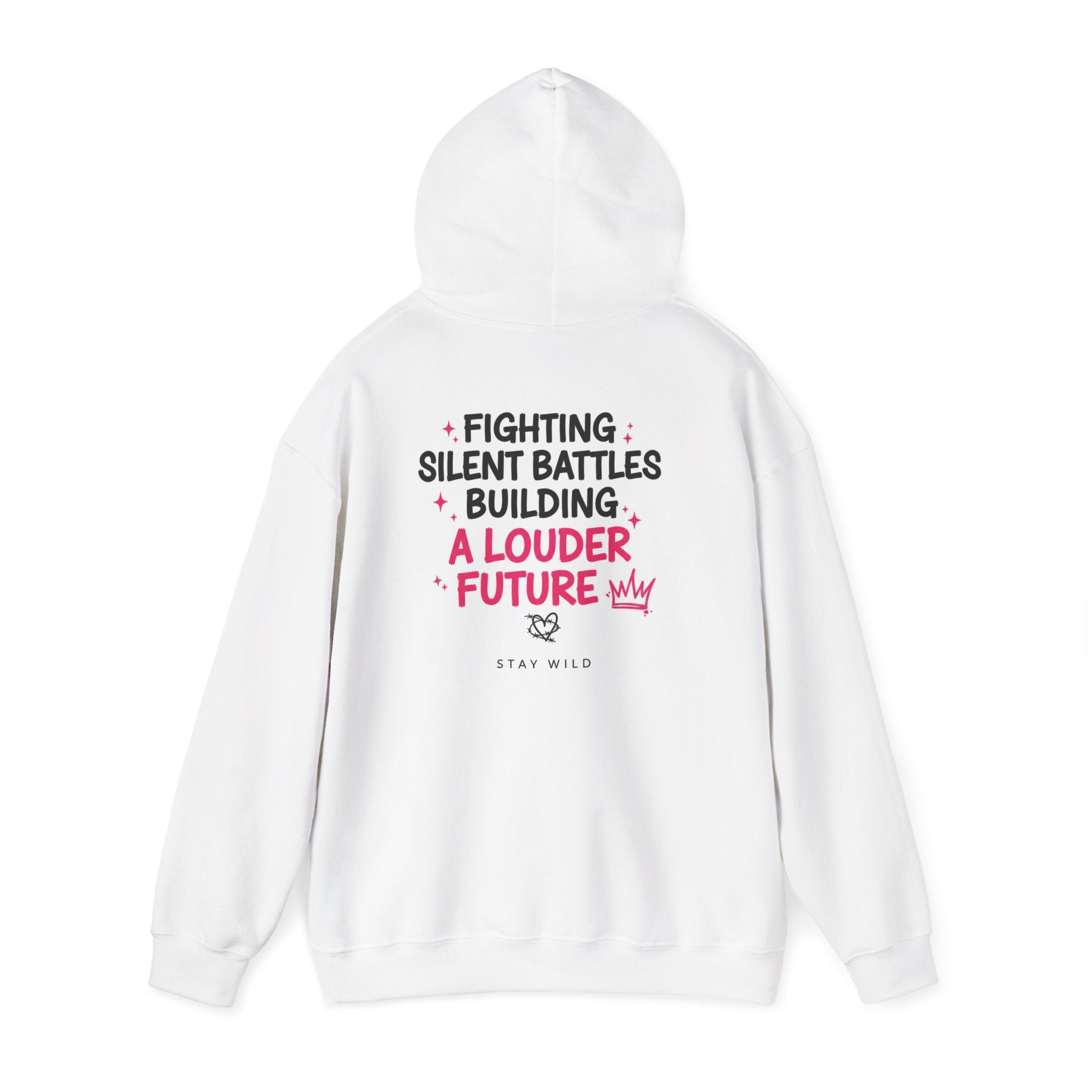 “My Anxiety Is Loud But So Is My Comeback” Inspirational Hoodie