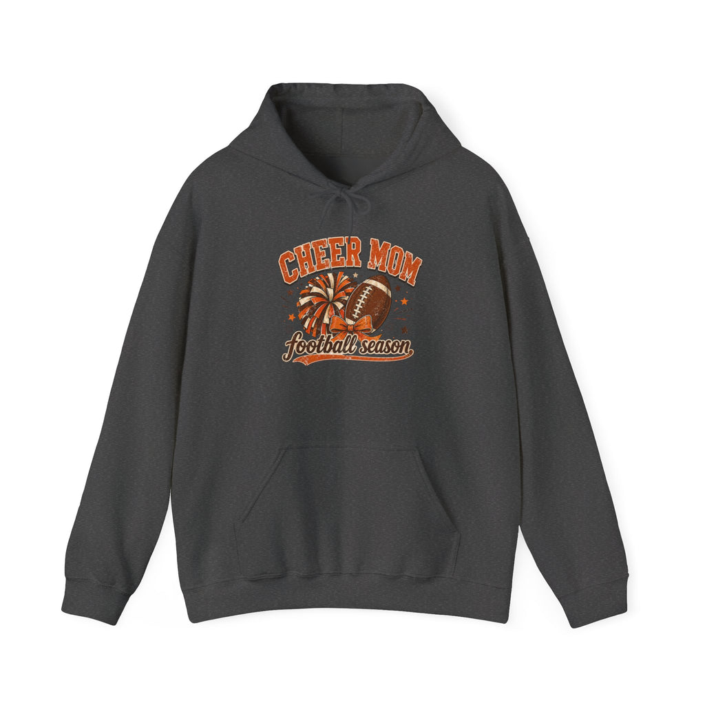 Cheer Mom Football Season Hoodie — Loud Mouth Football Mama Team Spirit Pullover