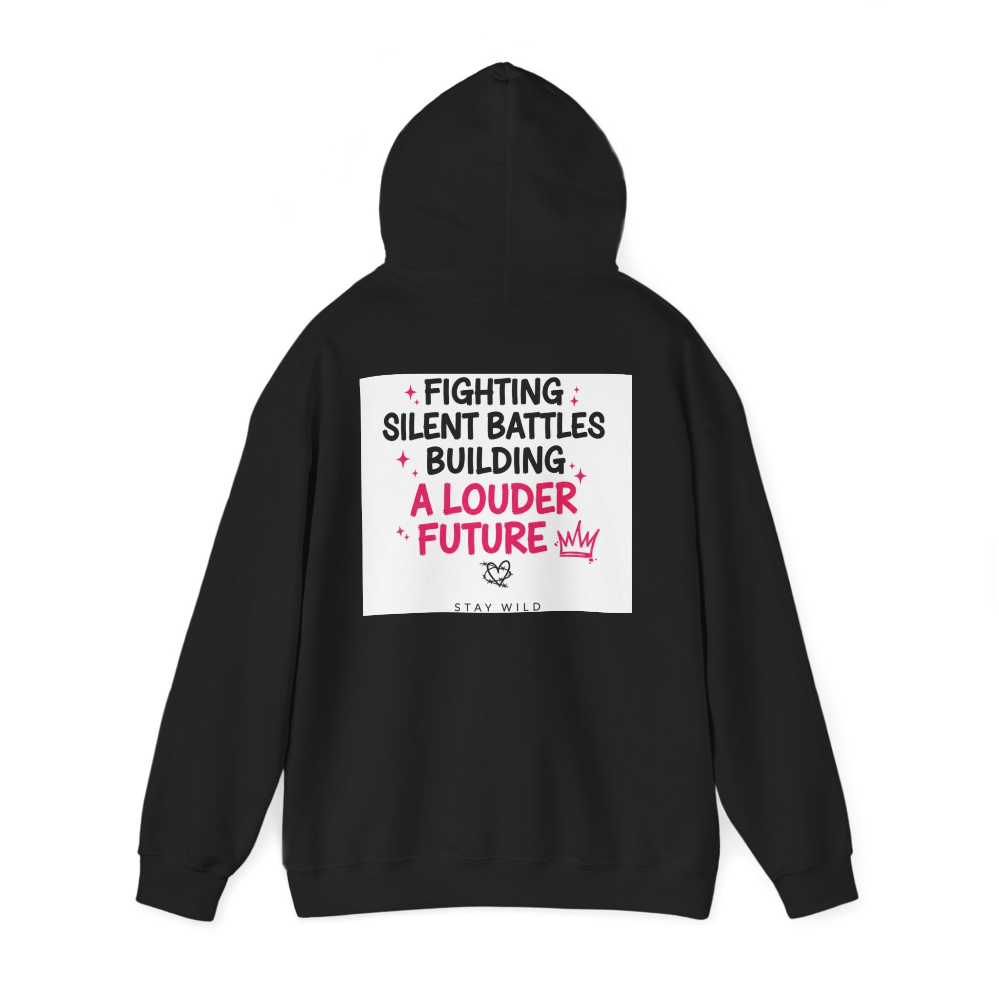 “My Anxiety Is Loud But So Is My Comeback” Inspirational Hoodie