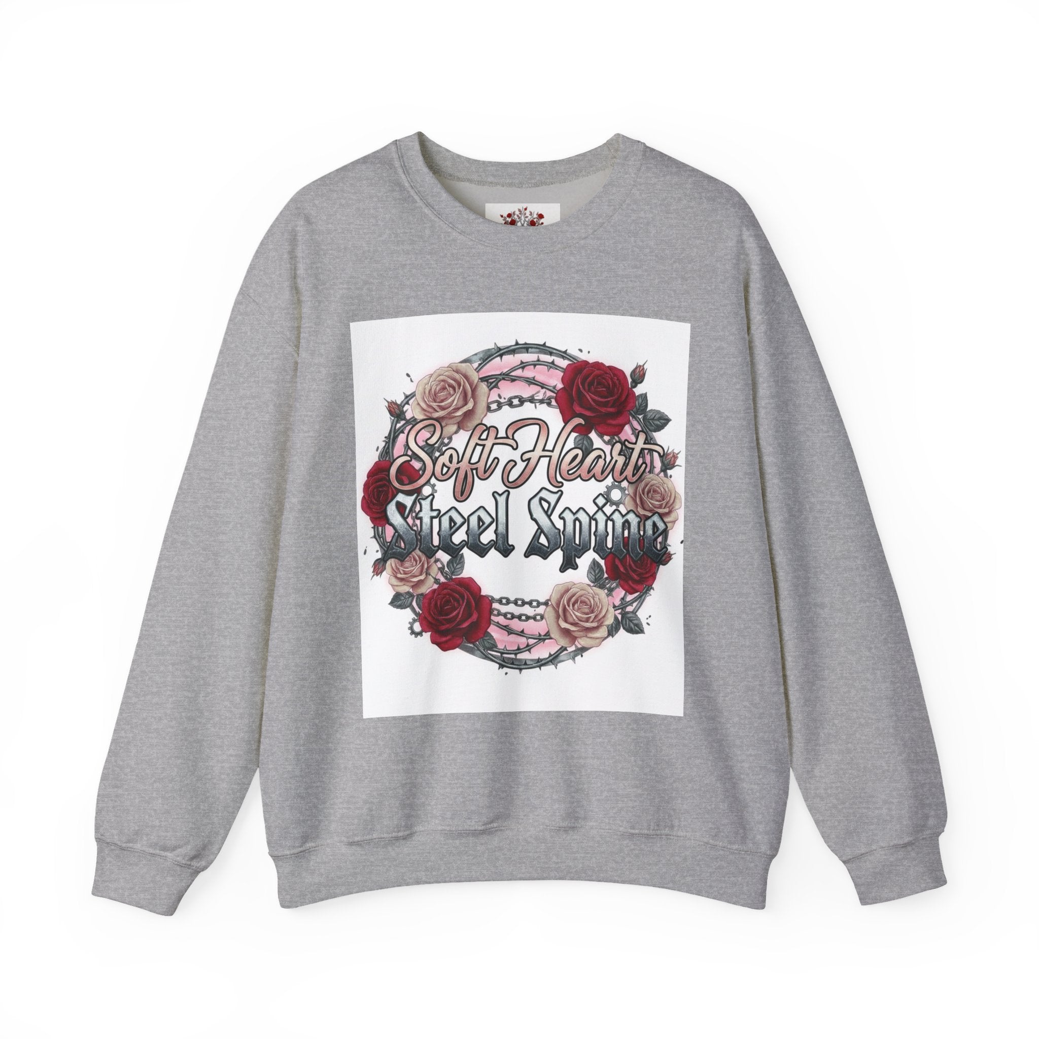 Soft Heart & Steel Spine Crewneck Sweatshirt