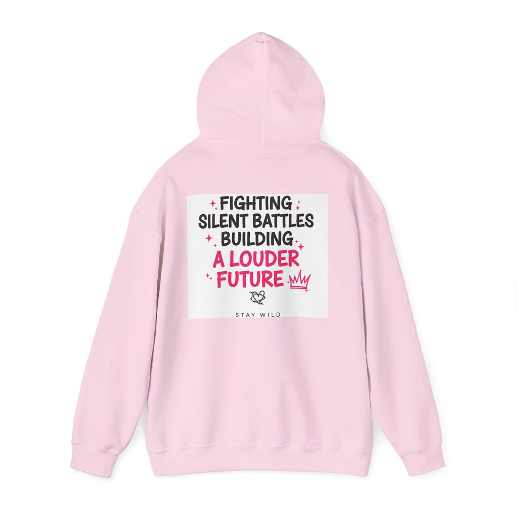 “My Anxiety Is Loud But So Is My Comeback” Inspirational Hoodie