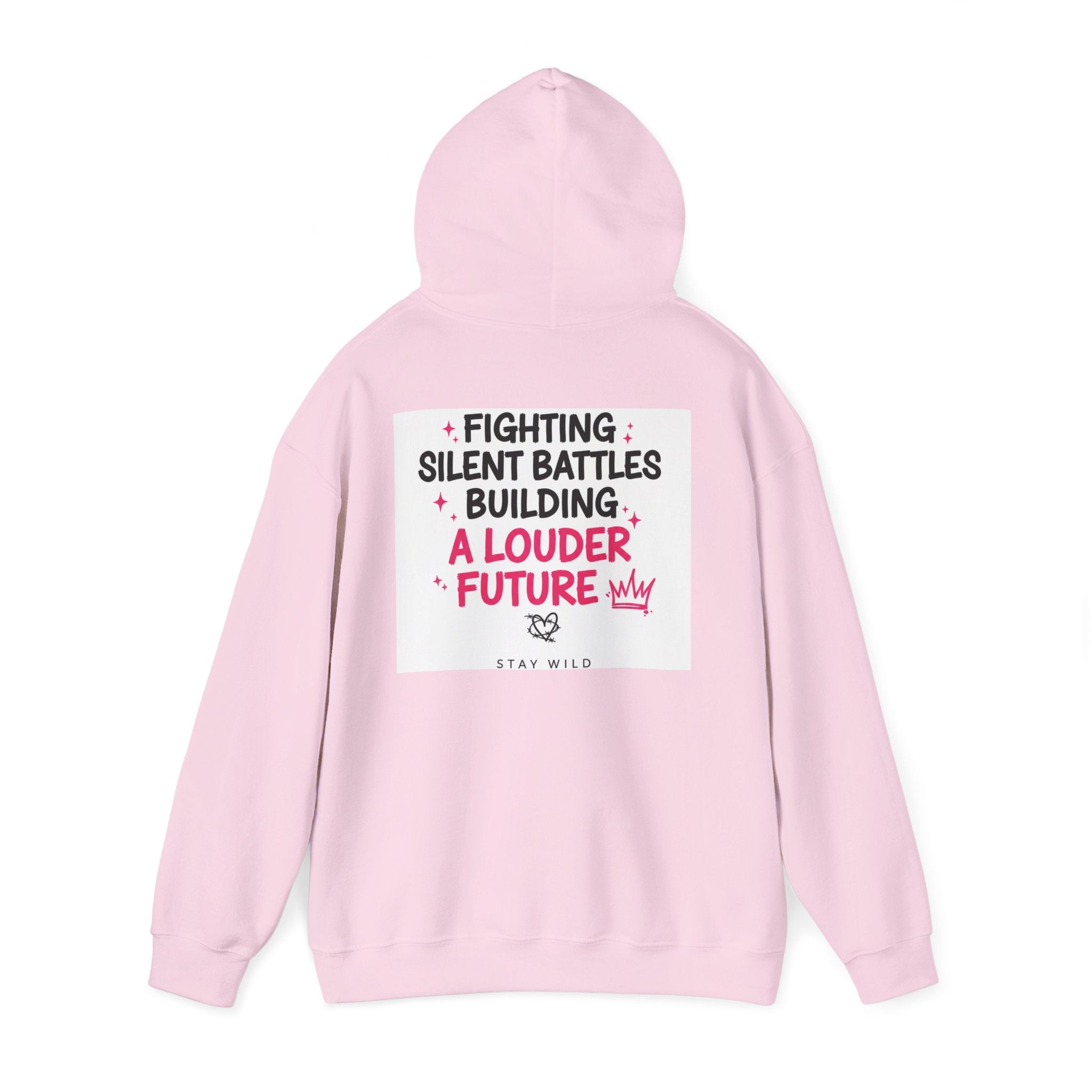 “My Anxiety Is Loud But So Is My Comeback” Inspirational Hoodie