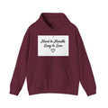 Stay Wild / Hard to Handle Hoodie — Graphic Heart Quote Pullover