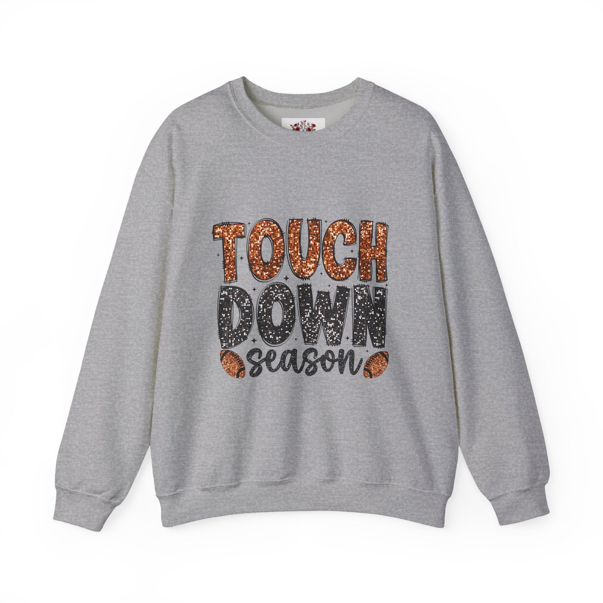 Touchdown Season Crewneck Sweatshirt — Football Fan Pullover