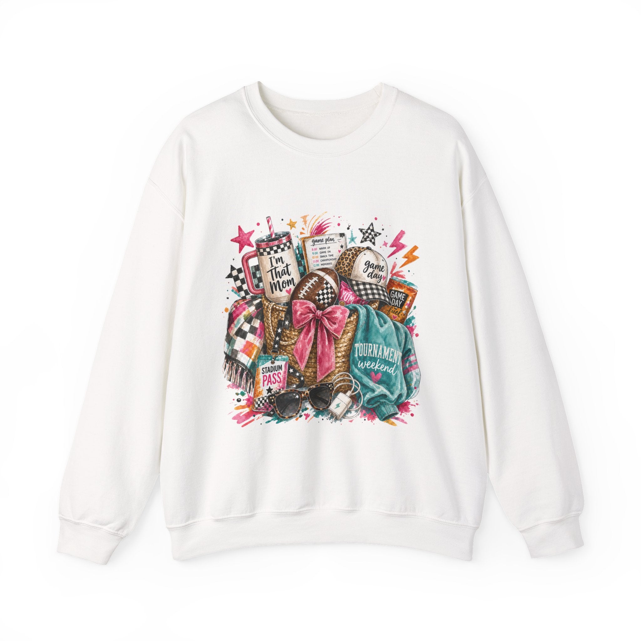 Graphic "Game Day" — Crewneck Sweatshirt
