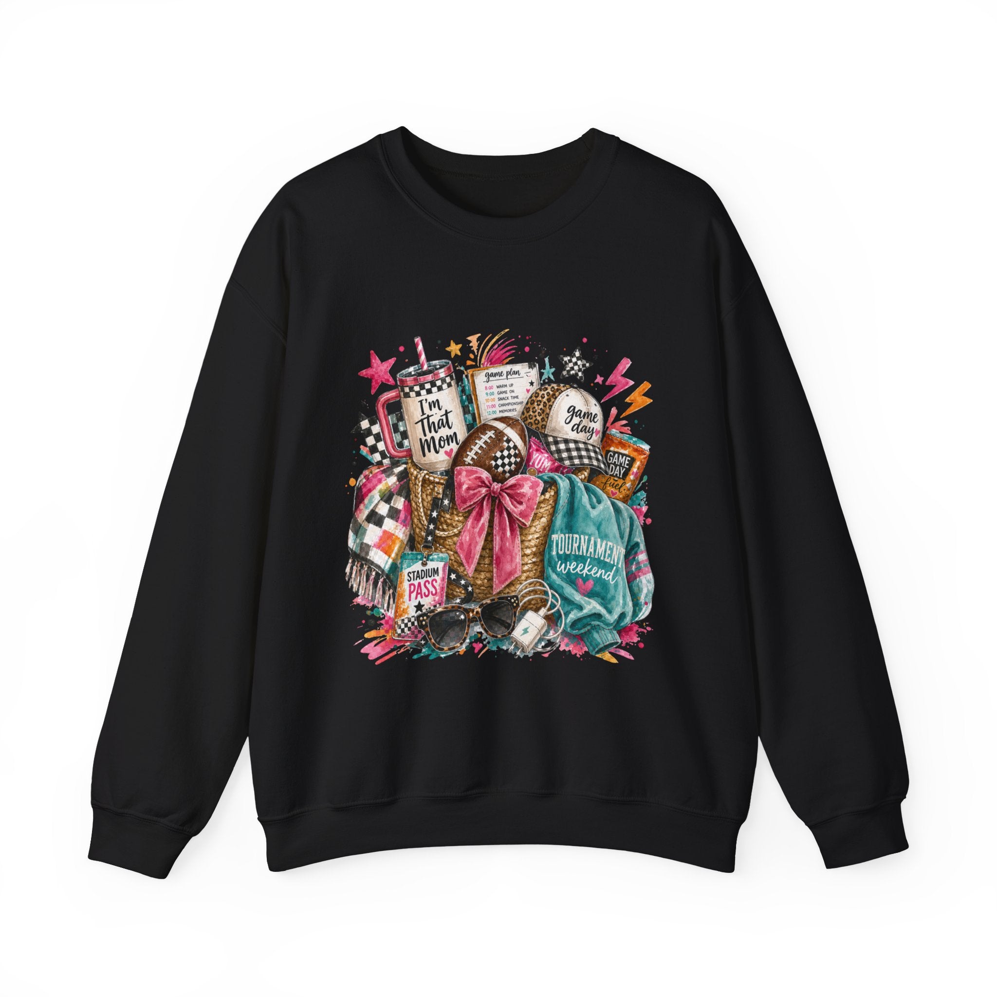 Graphic "Game Day" — Crewneck Sweatshirt