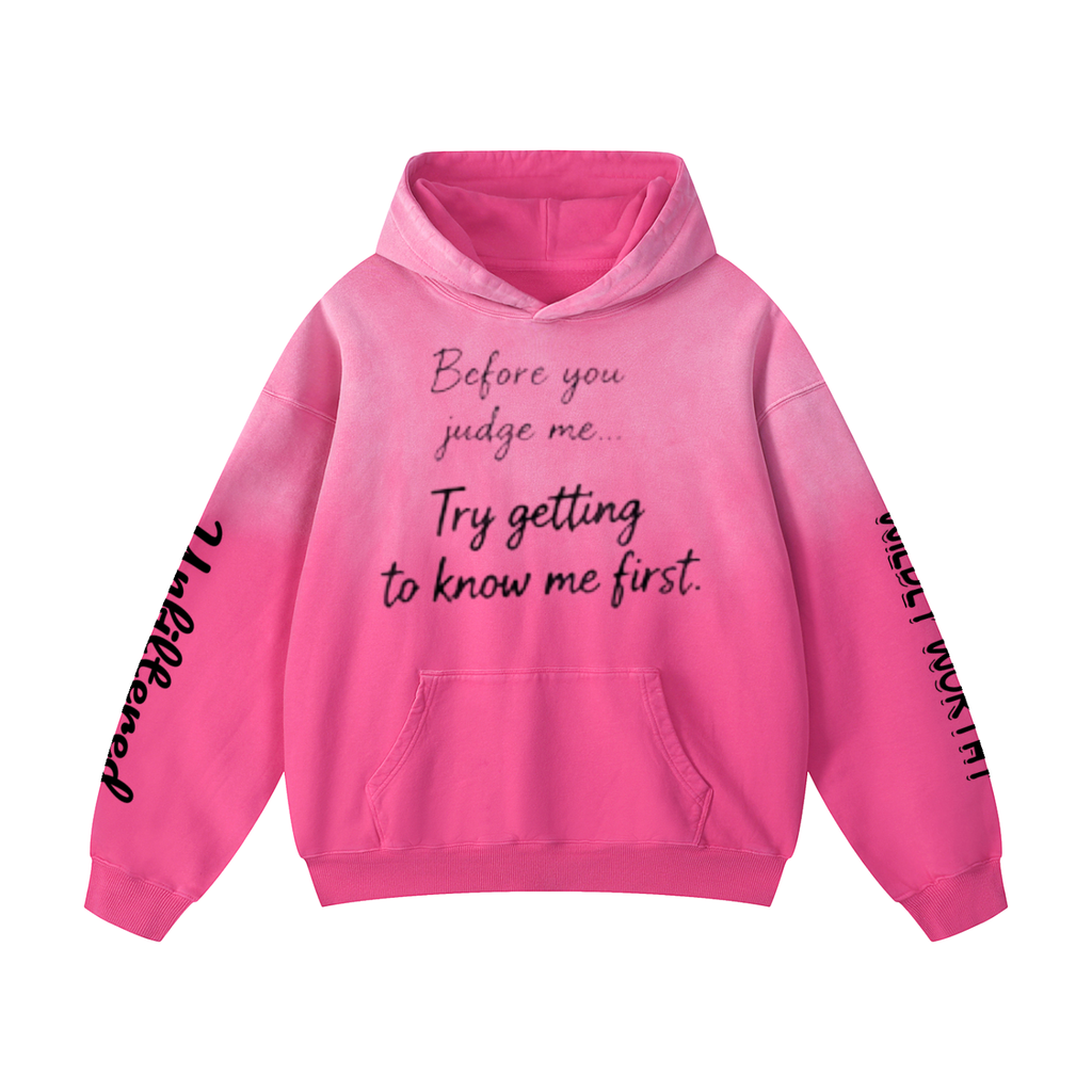 Unfiltered Oversized Hoodie