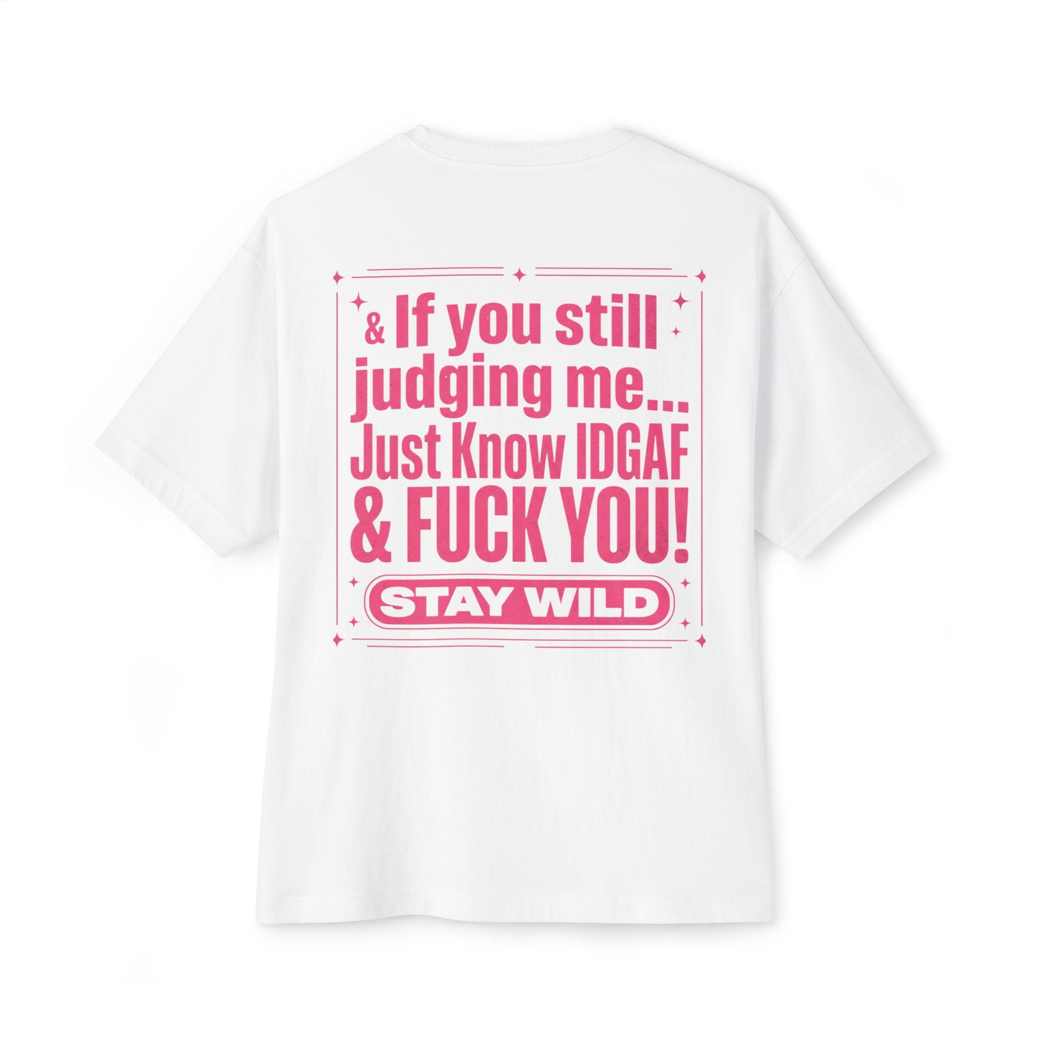 No Judgement Oversized Tee