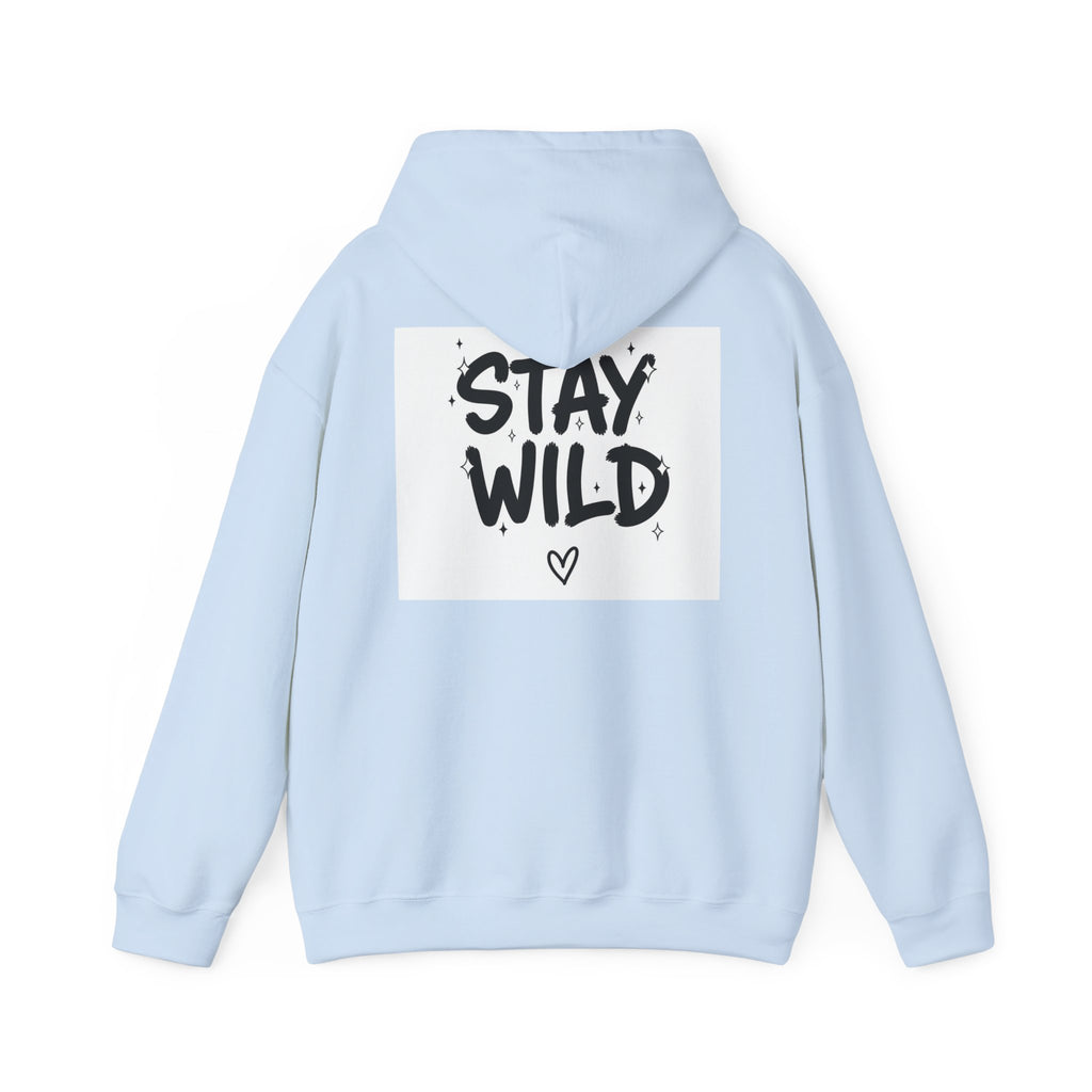 Stay Wild / Hard to Handle Hoodie — Graphic Heart Quote Pullover