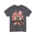 Cheer Bow Mama T-Shirt — Pink Cheer Mom Graphic Tee