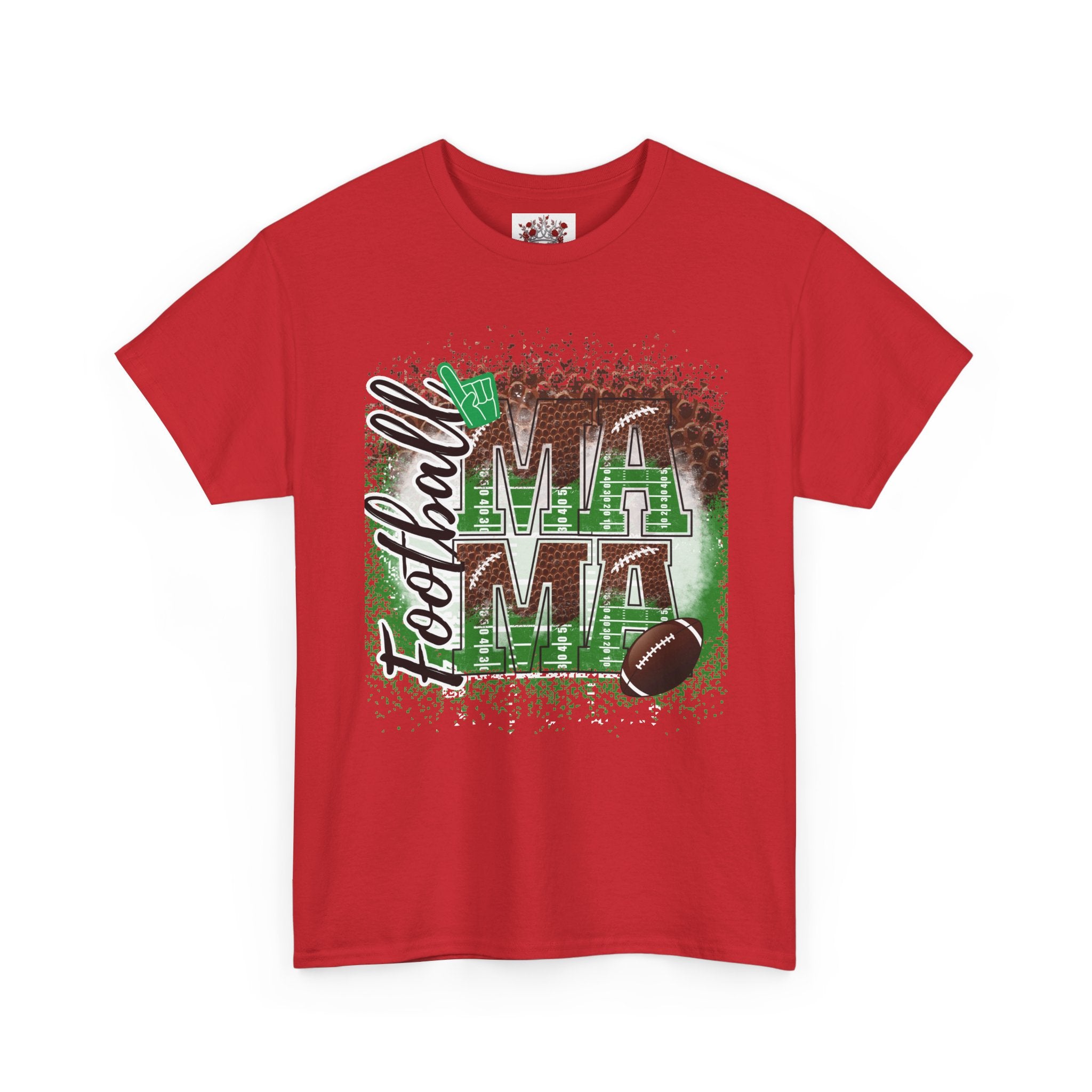 Football Mama T-Shirt — Proud Mom of Gridiron Players, Game Day Tee