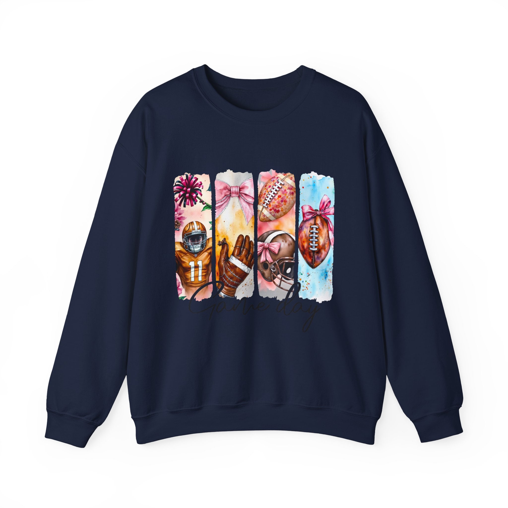 Game Day Football Crewneck Sweatshirt